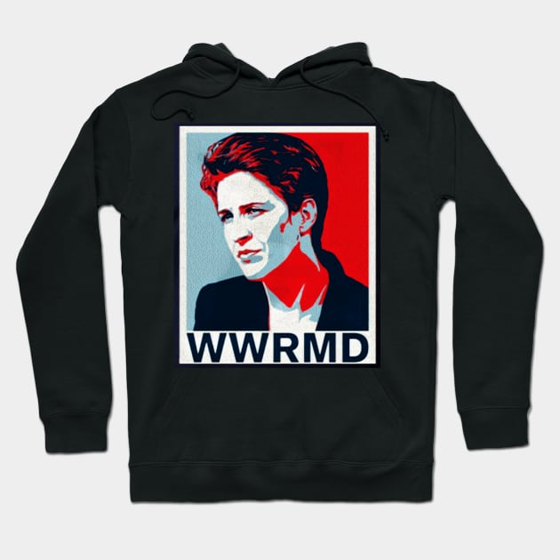 WWRMD: What would Rachel Maddow Do? Hoodie by akastardust